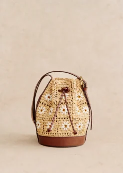 Bourse Mini Farrow Raphia