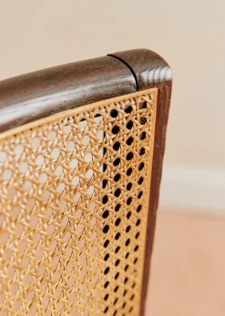 Chaise En Cannage Vintage