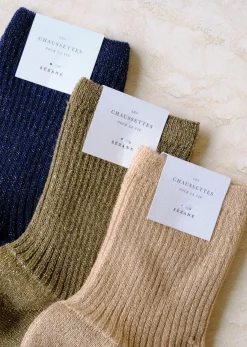 Chaussettes Lurex