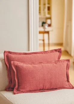 Coussin Toile De Lin -  Grand Modèle