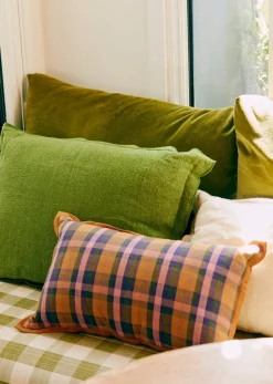 Coussin Toile De Lin -  Grand Modèle
