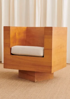 Fauteuil Cubique Vintage