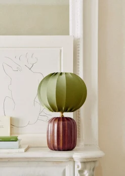 Lampe Traviata Petit Modèle - Acajou