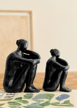 Sculpture Guénolée Courcoux - Femme Dans Ses Pensées Petit Modèle
