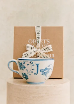 Tasse Poème - Bleu Orage