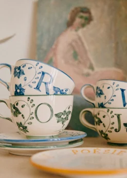 Tasse Poème - Bleu Orage